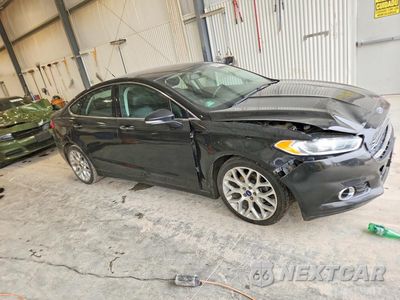 Czwarte zdjęcie samochodu z boku: 2014 FORD FUSION TITANIUM VIN:3FA6P0K96ER336430 - miniatura