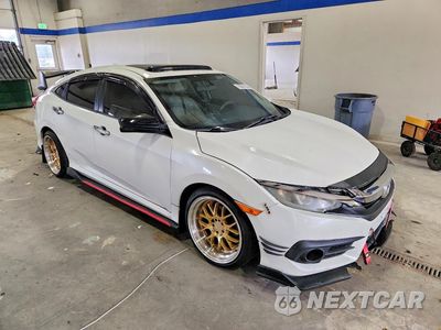 Czwarte zdjęcie samochodu z boku: 2016 HONDA CIVIC EX VIN:2HGFC1F33GH631843 - miniatura