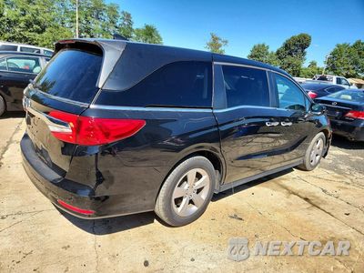 Trzecie zdjęcie samochodu z tyłu: 2020 HONDA ODYSSEY EXL VIN:5FNRL6H75LB012251 - miniatura