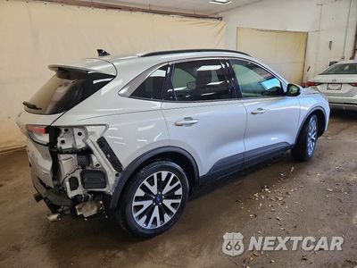 Trzecie zdjęcie samochodu z tyłu: 2020 FORD ESCAPE SEL VIN:1FMCU9H98LUA30557 - miniatura