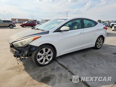 2013 HYUNDAI ELANTRA LIMITED 5NPDH4AE4DH439402 - główne zdjęcie licytacji z USA - miniatura