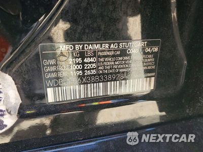 Zdjęcie 12 z 12 samochodu: 2008 MERCEDES-BENZ E 350 VIN:WDBUF56X38B338928 - miniatura