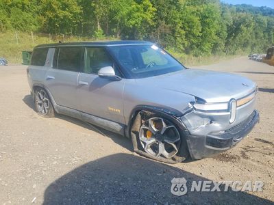 Czwarte zdjęcie samochodu z boku: 2023 RIVIAN R1S ADVENTURE VIN:7PDSGABA5PN016149 - miniatura