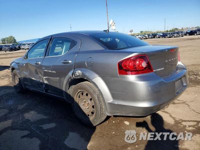 Drugie zdjęcie samochodu z przodu: 2012 DODGE AVENGER SE VIN:1C3CDZAB2CN220404 - miniatura
