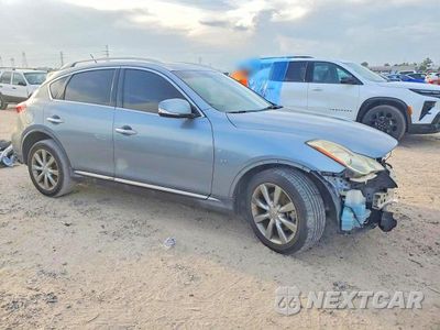 Czwarte zdjęcie samochodu z boku: 2017 INFINITI QX50 BASE VIN:JN1BJ0RPXHM390344 - miniatura