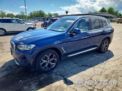 2022 BMW X3 XDRIVE30I 5UX53DP00N9J49827 - główne zdjęcie licytacji z USA - miniatura