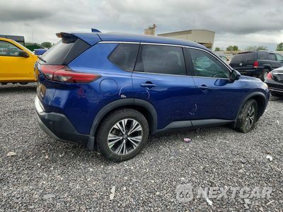 Trzecie zdjęcie samochodu z tyłu: 2021 NISSAN ROGUE SV VIN:JN8AT3BB0MW233458 - miniatura