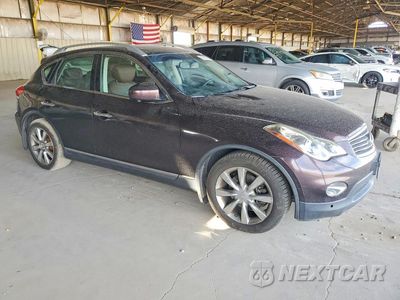 Czwarte zdjęcie samochodu z boku: 2010 INFINITI EX35 BASE VIN:JN1AJ0HR3AM752728 - miniatura