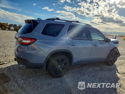 Trzecie zdjęcie samochodu z tyłu: 2025 HONDA PILOT BLACK VIN:5FNYG1H98SB139238 - miniatura