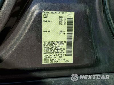 Zdjęcie 12 z 12 samochodu: 2013 NISSAN ALTIMA 2.5 SV VIN:1N4AL3AP2DC922093 - miniatura
