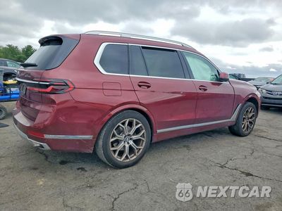 Trzecie zdjęcie samochodu z tyłu: 2025 BMW X7 XDRIVE40I VIN:5UX23EM00S9X29202 - miniatura