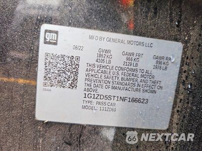 Zdjęcie 12 z 12 samochodu: 2022 CHEVROLET MALIBU LT VIN:1G1ZD5ST1NF166623 - miniatura