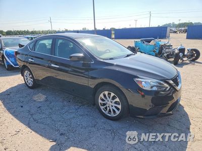 Czwarte zdjęcie samochodu z boku: 2019 NISSAN SENTRA SV VIN:3N1AB7AP9KY247242 - miniatura