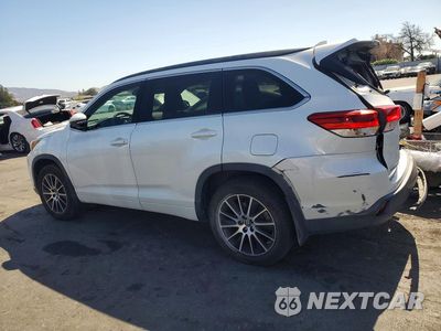 Drugie zdjęcie samochodu z przodu: 2017 TOYOTA HIGHLANDER SE VIN:5TDJZRFH0HS517027 - miniatura