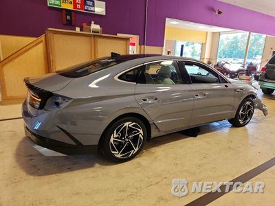 Trzecie zdjęcie samochodu z tyłu: 2024 HYUNDAI SONATA SEL VIN:KMHL14JA4RA383954 - miniatura