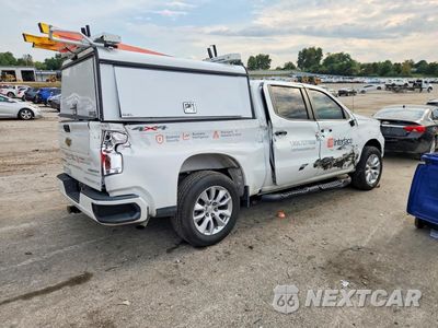 Trzecie zdjęcie samochodu z tyłu: 2023 CHEVROLET SILVERADO K1500 CUSTOM VIN:3GCPDBEK1PG179843 - miniatura