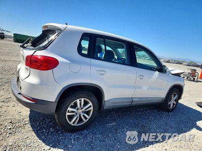 Trzecie zdjęcie samochodu z tyłu: 2014 VOLKSWAGEN TIGUAN S VIN:WVGAV3AX9EW512827 - miniatura