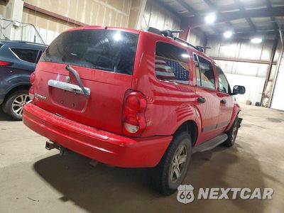 Trzecie zdjęcie samochodu z tyłu: 2006 DODGE DURANGO SLT VIN:1D4HB48N16F176049 - miniatura