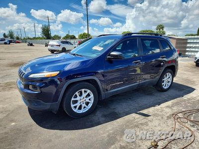 2016 JEEP CHEROKEE SPORT 1C4PJLABXGW136849 - główne zdjęcie licytacji z USA - miniatura