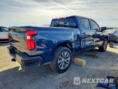 Trzecie zdjęcie samochodu z tyłu: 2019 CHEVROLET SILVERADO K1500 RST VIN:1GCUYEED1KZ394240 - miniatura