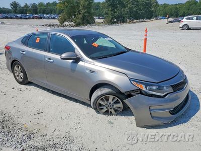 Czwarte zdjęcie samochodu z boku: 2016 KIA OPTIMA LX VIN:5XXGT4L32GG071910 - miniatura