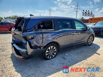 Trzecie zdjęcie samochodu z tyłu: 2022 HONDA ODYSSEY EXL VIN:5FNRL6H7XNB037875 - miniatura