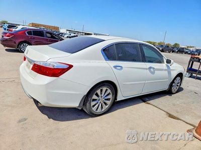 Trzecie zdjęcie samochodu z tyłu: 2013 HONDA ACCORD EXL VIN:1HGCR2F82DA011059 - miniatura