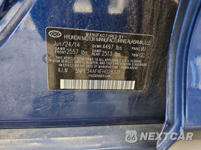 Zdjęcie 12 z 12 samochodu: 2015 HYUNDAI SONATA SPORT VIN:5NPE34AF4FH028371 - miniatura