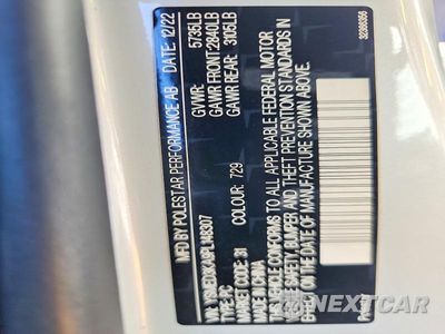 Zdjęcie 12 z 12 samochodu: 2023 POLESTAR 2 VIN:YSMED3KA9PL148307 - miniatura