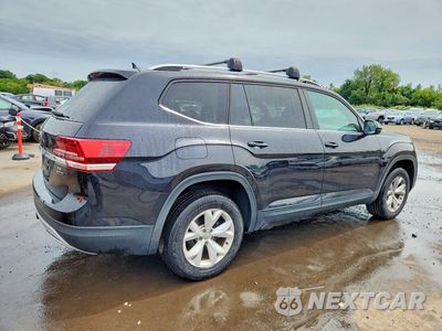 Trzecie zdjęcie samochodu z tyłu: 2018 VOLKSWAGEN ATLAS SE VIN:1V2LR2CA8JC538141 - miniatura