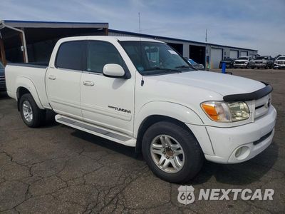 Czwarte zdjęcie samochodu z boku: 2005 TOYOTA TUNDRA DOUBLE CAB LIMITED VIN:5TBET38155S492369 - miniatura
