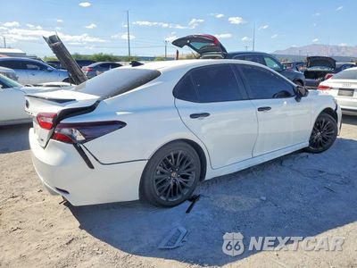 Trzecie zdjęcie samochodu z tyłu: 2022 TOYOTA CAMRY SE NIGHTSHADE VIN:4T1G11AK9NU008806 - miniatura