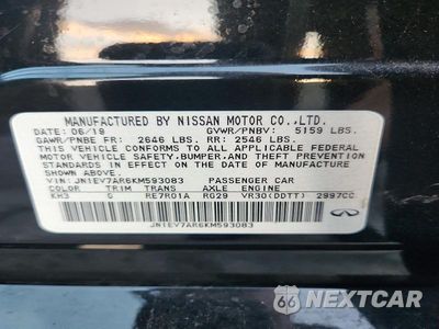 Zdjęcie 13 z 13 samochodu: 2019 INFINITI Q50 3.0T SPORT VIN:JN1EV7AR6KM593083 - miniatura