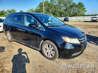Czwarte zdjęcie samochodu z boku: 2015 HONDA ODYSSEY EXL VIN:5FNRL5H68FB050532 - miniatura
