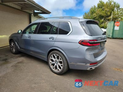 Drugie zdjęcie samochodu z przodu: 2025 BMW X7 XDRIVE40I VIN:5UX23EM08S9X26256 - miniatura