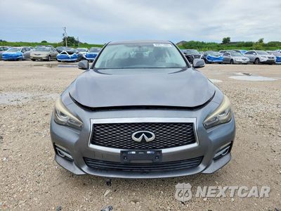 Piąte zdjęcie samochodu w środku: 2017 INFINITI Q50 2.0T VIN:JN1CV7AR0HM681921 - miniatura