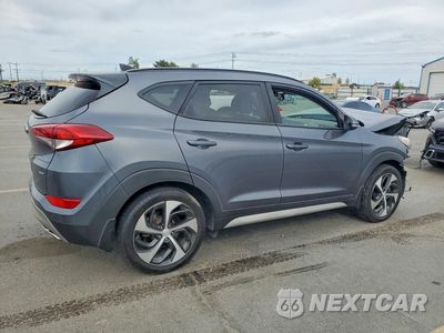Trzecie zdjęcie samochodu z tyłu: 2018 HYUNDAI TUCSON VALUE VIN:KM8J3CA24JU668046 - miniatura