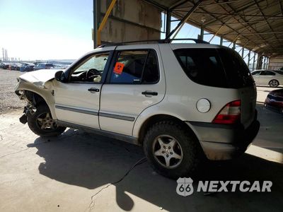 Drugie zdjęcie samochodu z przodu: 1999 MERCEDES-BENZ ML 320 VIN:4JGAB54E9XA128707 - miniatura