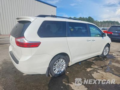 Trzecie zdjęcie samochodu z tyłu: 2015 TOYOTA SIENNA XLE 8-PASSENGER VIN:5TDYK3DC4FS555543 - miniatura