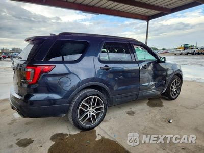 Trzecie zdjęcie samochodu z tyłu: 2017 FORD EXPLORER VIN:1FM5K8GT7HGD73095 - miniatura