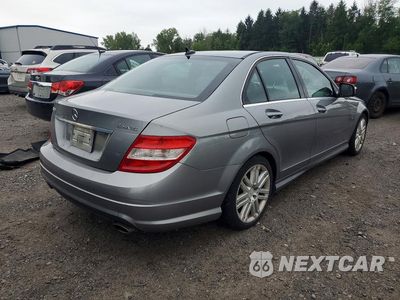 Trzecie zdjęcie samochodu z tyłu: 2009 MERCEDES-BENZ C 300 4MATIC VIN:WDDGF81X69F203272 - miniatura