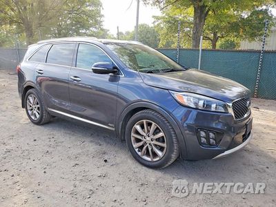Czwarte zdjęcie samochodu z boku: 2017 KIA SORENTO SX LIMITED V6 VIN:5XYPKDA55HG318034 - miniatura