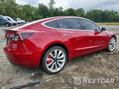 Trzecie zdjęcie samochodu z tyłu: 2019 TESLA MODEL 3 VIN:5YJ3E1EB9KF454928 - miniatura