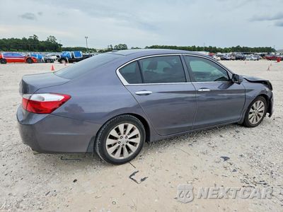 Trzecie zdjęcie samochodu z tyłu: 2013 HONDA ACCORD EXL VIN:1HGCR2F8XDA044102 - miniatura