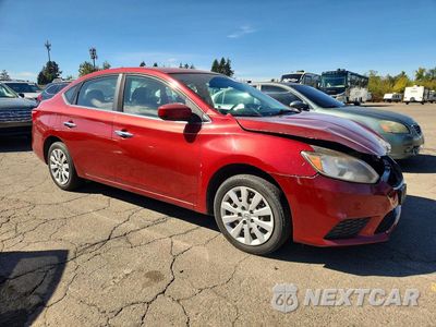 Czwarte zdjęcie samochodu z boku: 2017 NISSAN SENTRA SV VIN:3N1AB7AP3HL663096 - miniatura