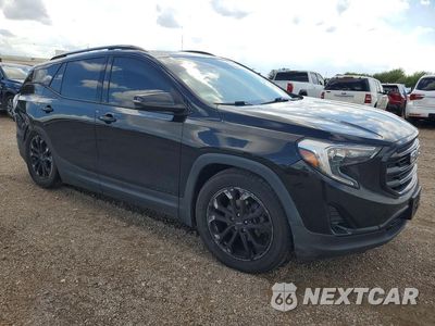 Czwarte zdjęcie samochodu z boku: 2019 GMC TERRAIN SLT VIN:3GKALVEX5KL196235 - miniatura