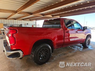Trzecie zdjęcie samochodu z tyłu: 2019 CHEVROLET SILVERADO C1500 LT VIN:1GCRWCED6KZ217652 - miniatura