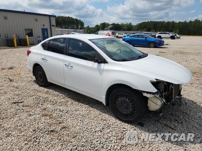 Czwarte zdjęcie samochodu z boku: 2019 NISSAN SENTRA S VIN:3N1AB7AP7KY439680 - miniatura