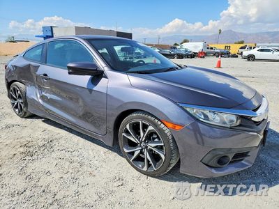 Czwarte zdjęcie samochodu z boku: 2018 HONDA CIVIC EX VIN:2HGFC3B30JH356523 - miniatura
