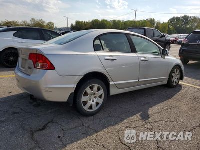 Trzecie zdjęcie samochodu z tyłu: 2008 HONDA CIVIC LX VIN:1HGFA16578L063396 - miniatura